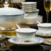 Santa Monica 50-Piece Ceramic Dinnerware Set