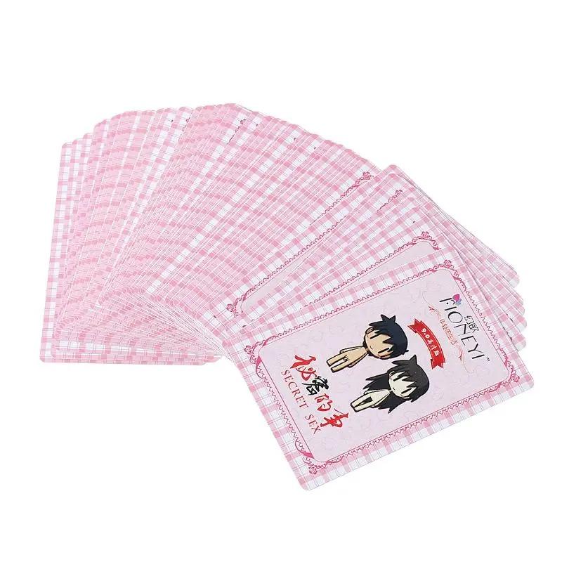 Action Game Poker Set Teaching Paper Playing Cards Smooth Little Letters Cards Deck Holiday Gift For Couples Baccarat Board Game