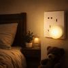 Round Shape Mini USB Night Light Mini Size USB Plug Lamp Eye Protection Lamp  Reading Books