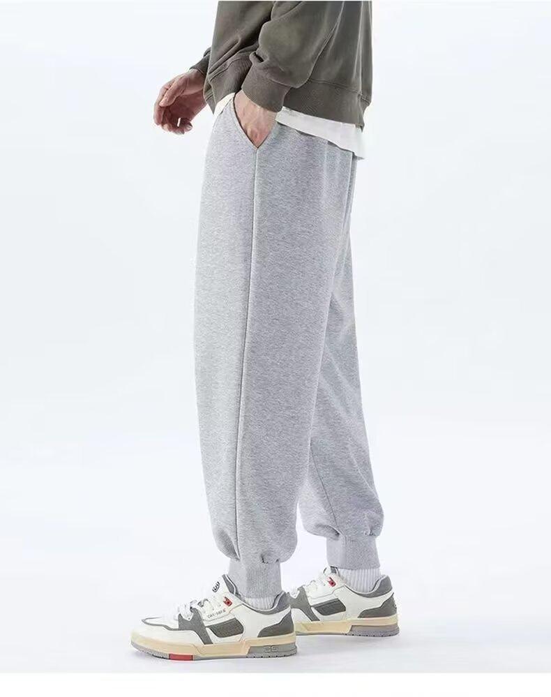 Men's Casual Sports Hoodie and Sweatpants Set - Spring/Autumn Outdoor Zipper Cardigan