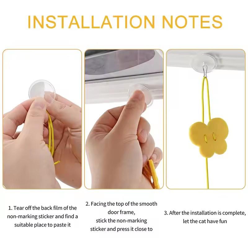 Interaktywna zabawka dla kota wisząca symulacja zabawka dla kota zabawna self-hey interaktywna zabawka dla kotka grającego w teaser różdżka zabawka artykuły dla kotów