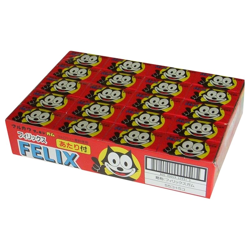 

Marukawa Seika felix gum 1 piece x 55 pieces