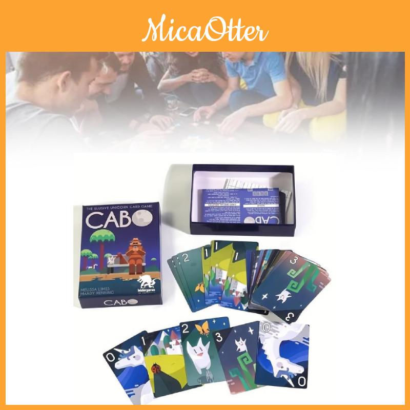 Cabo Social Card Game Fantastic Memory Management Experience For 2-4 Players Of All Ages