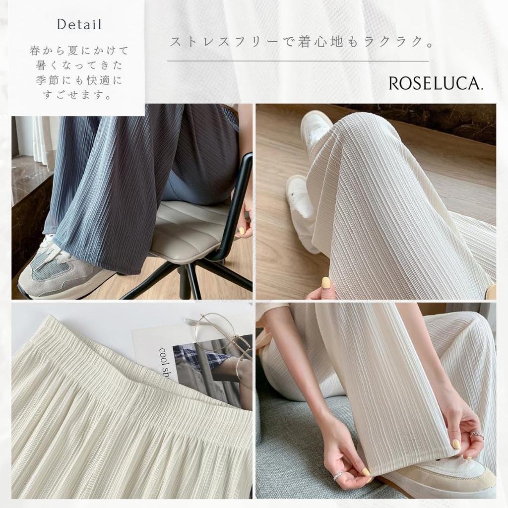 Lös Elastisk Elegant Perfekt för och Gaucho Storlek Plus M ROSELUCA. Vida Byxor för Kvinnor, Benförlängande, Hög Midja, Passform, Vår/Sommar, Snygg,