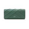 Labyrinth Purse Zipper Long Wallet 35-3053 Green