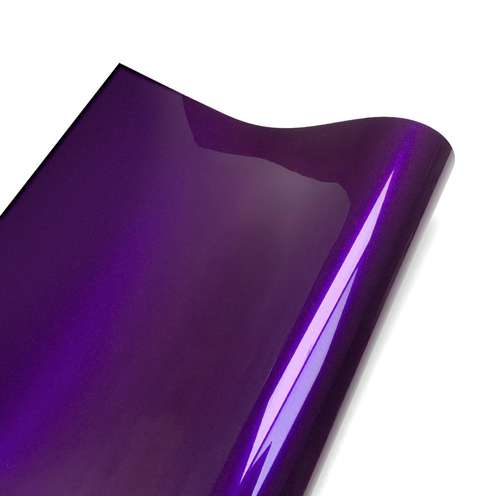 Ideal Purple Color Change Film for Car/Motorcycle Modifications: Self-Adhesive DIY