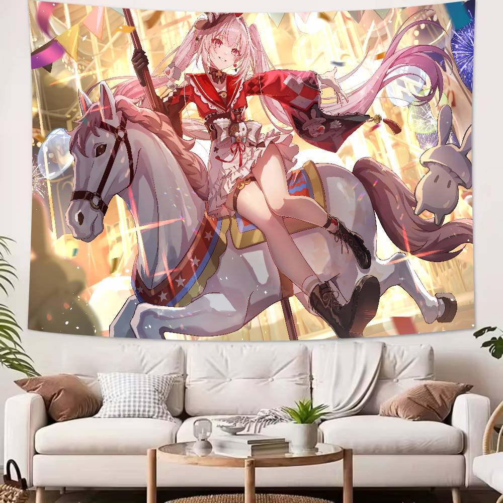 Cute Hot Funny Girl Sparxie Tapestry Decoration Bedroom Dormitory Background Cloth Holiday Home Party Living Room Club Tapestry