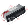 12V Bluetooth Car Stereo FM Radio MP3 Audio Player USB SD AUX Auto Electronics Subwoofer In-Dash 1 DIN Autoradio