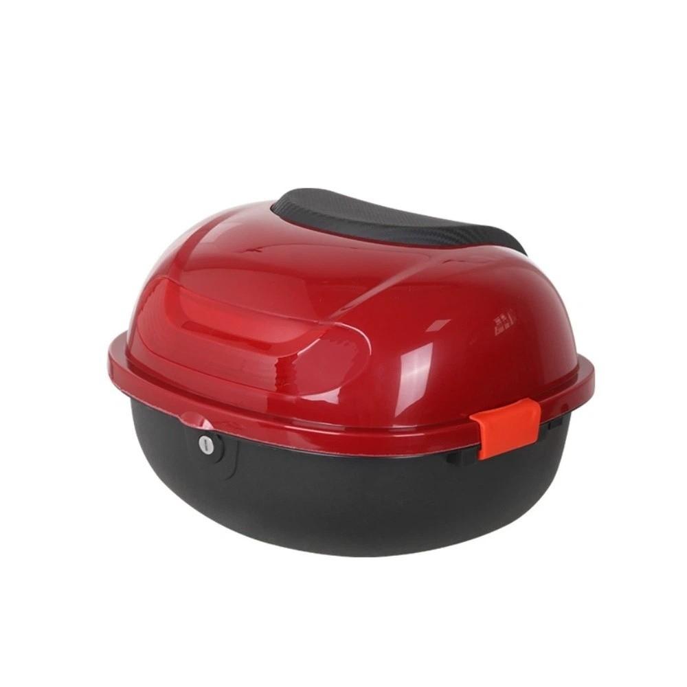 Lockable Motorcycle Trunk Plastic Motorbike Tail Trunk Universal Storage Case  Commuting