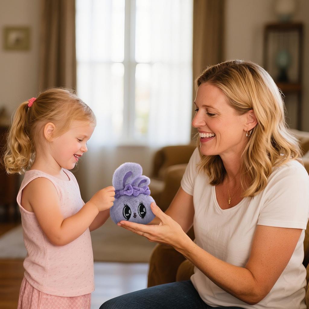 Søtt nøkkelringanheng Farge nøkkelring Veskeanheng Myntpung