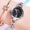 Korean Fashion Student Quartz Watch, Trendy Girlfriend Small Dial Women'S Watch, Exquisite Diamond-Encrusted Women'S Watch