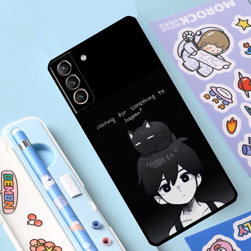 Omori Game Case For Samsung Galaxy S23 S21 S22 Ultra Plus Note 10 20 S8 S9 S10 Plus S20 FE Cover Case