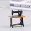 Dollhouse Decoration Mini Furniture Imitation Sewing Machine Model