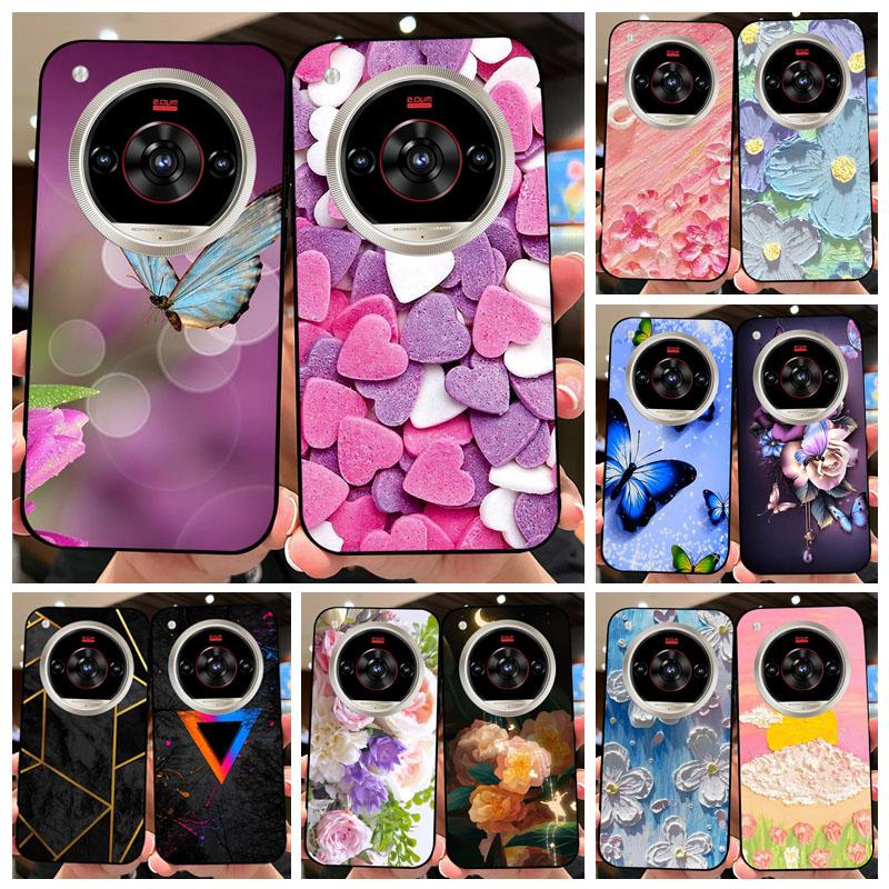 Etui na Nubia Focus 2 Ultra Z2463N 6.8" Miękki Silikon TPU Pokrowiec na Telefon dla ZTE Nubia Focus2 Ultra 5G Odporna na Wstrząsy Obudowa Focus2Ultra