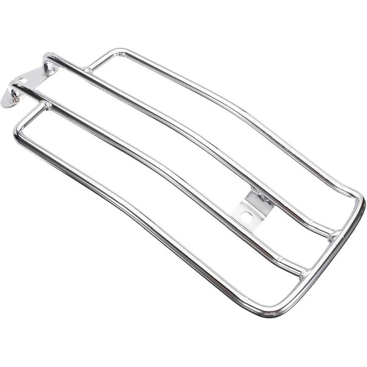 Rear Luggage Rack for Yam&aha 1PC Chrome Solo Seat Rear Fenders Luggage Rack Support V-Star 650 1100 1300 Custom and Classic Virago 250
