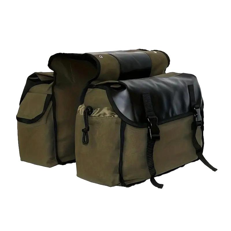 Motorbike Bag Large Capacity Motorcycle Riding Travel Canvas Waterproof Panniers Box Side Tools Bag Pouch For Motorbike