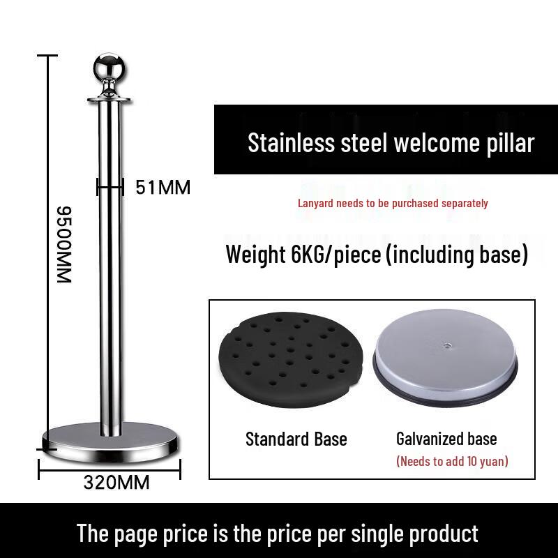 Retractable Belt Barrier Stanchion