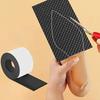 1 Roll Anti Slip Wear Resistant Durable Shoe Sole Grips Textured Black Surface Noise Free for Women Heels and Sneakers