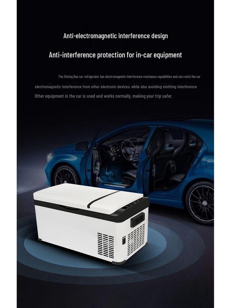 Zhihang Dual-Use Car & Home Refrigerator-Freezer, 12V for Cars, 24V for Trucks