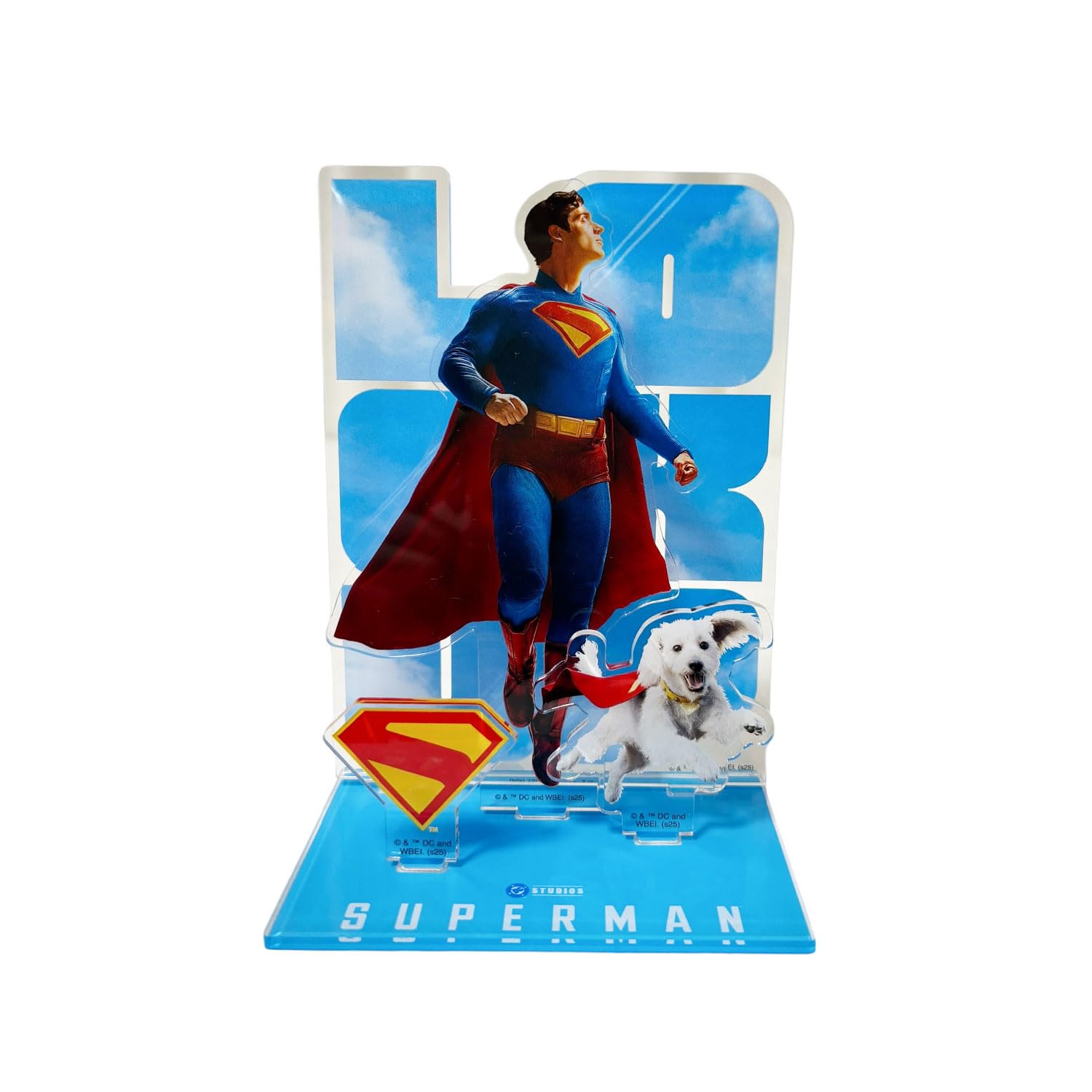 Small Planet Superman Acrylic Diorama Look Up