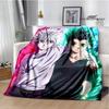 HUNTER×HUNTER Cartoon Printed blankets Picnic blanket Flange Warm blanket Home travel blankets bed linings birthday gift