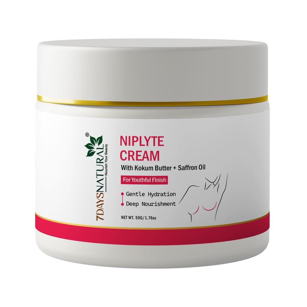 7DAYSNATURAL Niplyte Strahlende Creme | Feuchtigkeitsspendende & Pflegende Formel für Weiche & Feuchtigkeitsversorgte Haut | Sanfte Leichte Textur | Für Frauen | 100ml