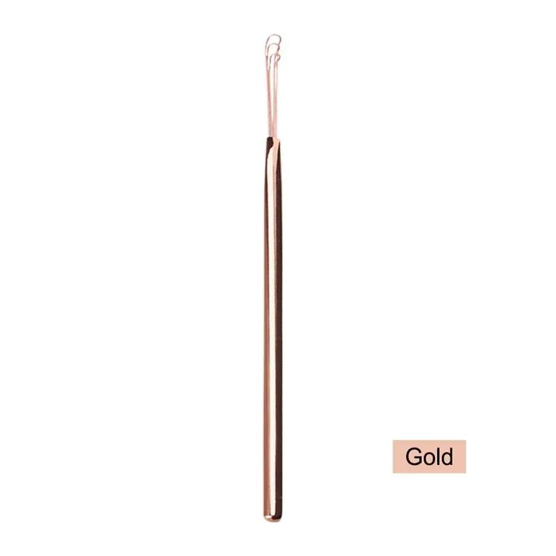 1PCS Ear Wax Pickers Stainless Steel Ear Picks Wax Removal Curette Remover Cleaner Ear Care Tool Ear Pick Beauty Tools