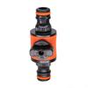1PC/2PCS 16MM Equal Garden Hose Shut Off Valve Fitting Plastic Tubing Tap Adapter Quick Joint for Watering Irrigation Car Wash