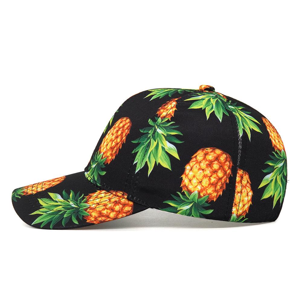 COKK Baseball Cap Women Cute Fruit Printed Sun Hat Adjustable Sunshade Summer Hats For Women Outdoor Casual New