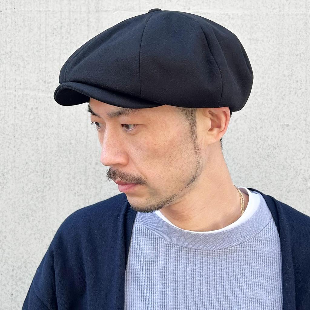 Basic Enchi Vintage Wooly Casquette Hat Vintage Color Big One Size Fits Brown - Antibacterial, Deodorizing, Style, Wool, Satin, Blocking, Silhouette,