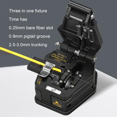 SKL-6C Fiber Cleaver High Precision Cold Connection Hot Melting Metal Small Optical