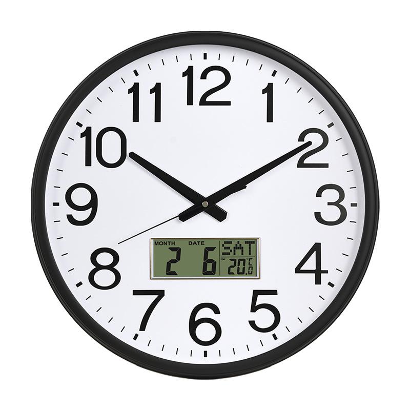 Large Size Silent Creative Clock Simple Wall Clock Living Room Wall Wall Clock Without Punching Holes