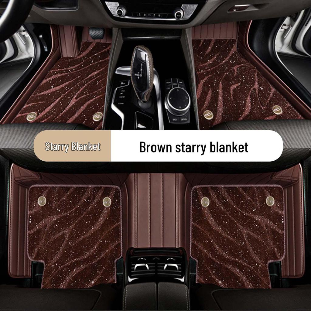 Premium Leather Floor Mats for Jaguar XFL/XEL/F-PACE - Car Interior Upgrade