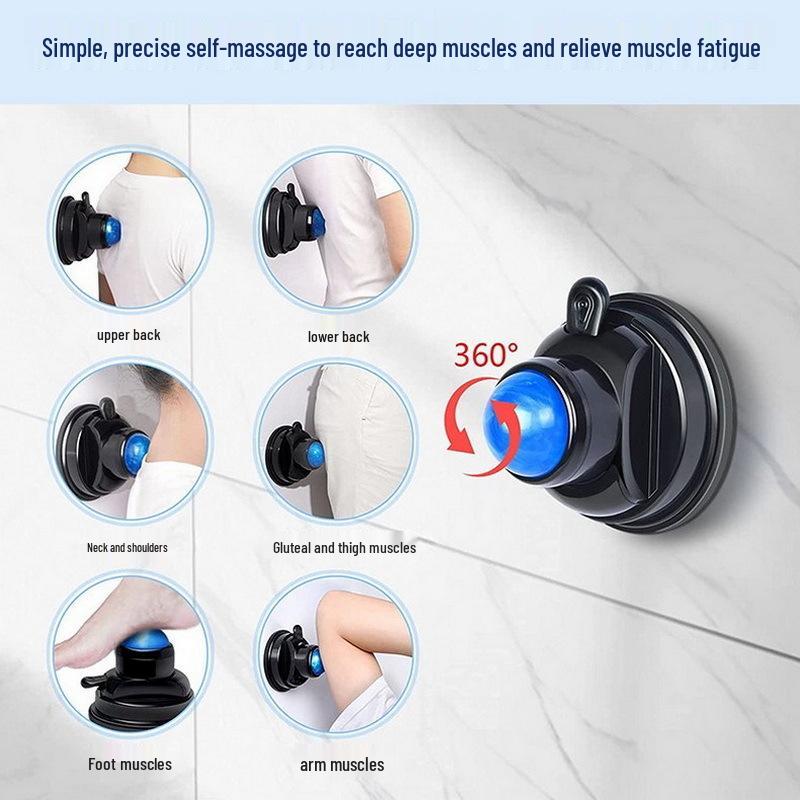 Suction Cup Massage Ball for Muscle Relaxation