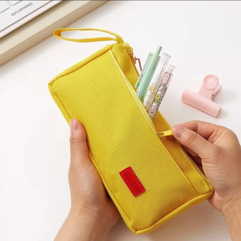 Large Capacity Pencil Case Stationery Cute Boys Girls Gift Pen Bag Pen Box Pencil Cases Storage Student School Office Supplies