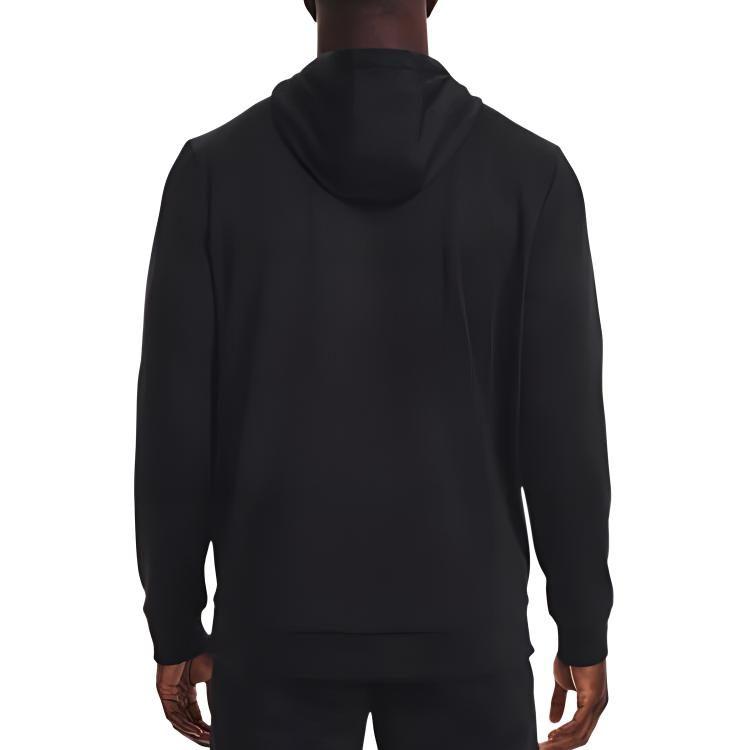 Under Armour Sweatshirts Men's Black Hooded Moderate Regular 1373356-001