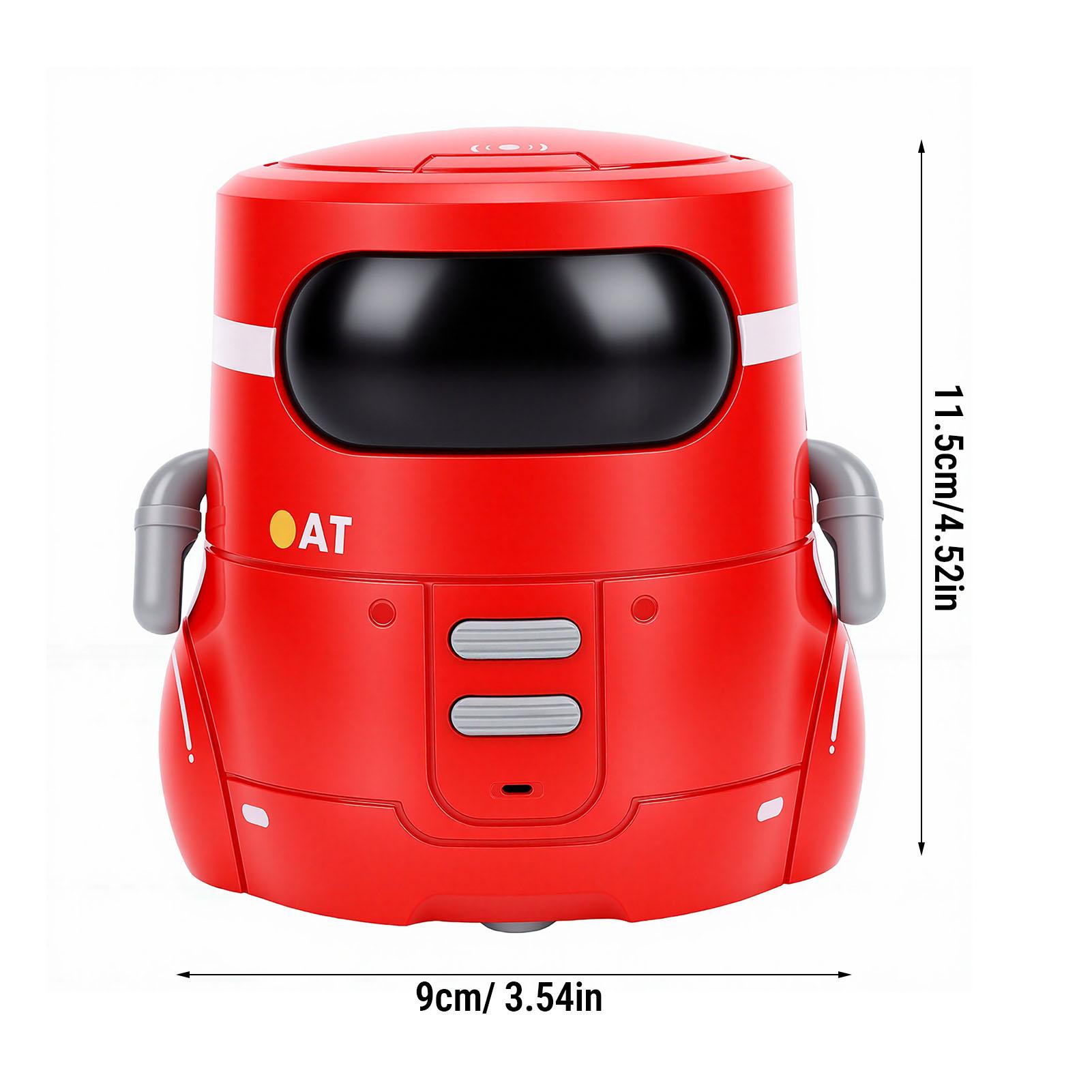 Smart Robot for Kids Voice Controlled Touch Sensing Interactive Companion Robot with Singing Dancing and LED Eyes