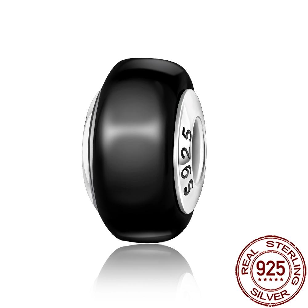 New Designer Charms Copper Colorful Murano Glass Beads Suitable For Genuine Fashion Bracelet Necklace Diy Jewelry