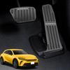 HUDIY Aluminum Alloy Foot Pedal Covers for New Crown and Crown Crossover 2022 Brake and Accelerator Design for Interior Customization and Safe