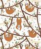 Sloth Peel and Stick Wallpaper  Animal Self Adhesive Wallpaper Removable Contact Paper for Kids Room Home Decor