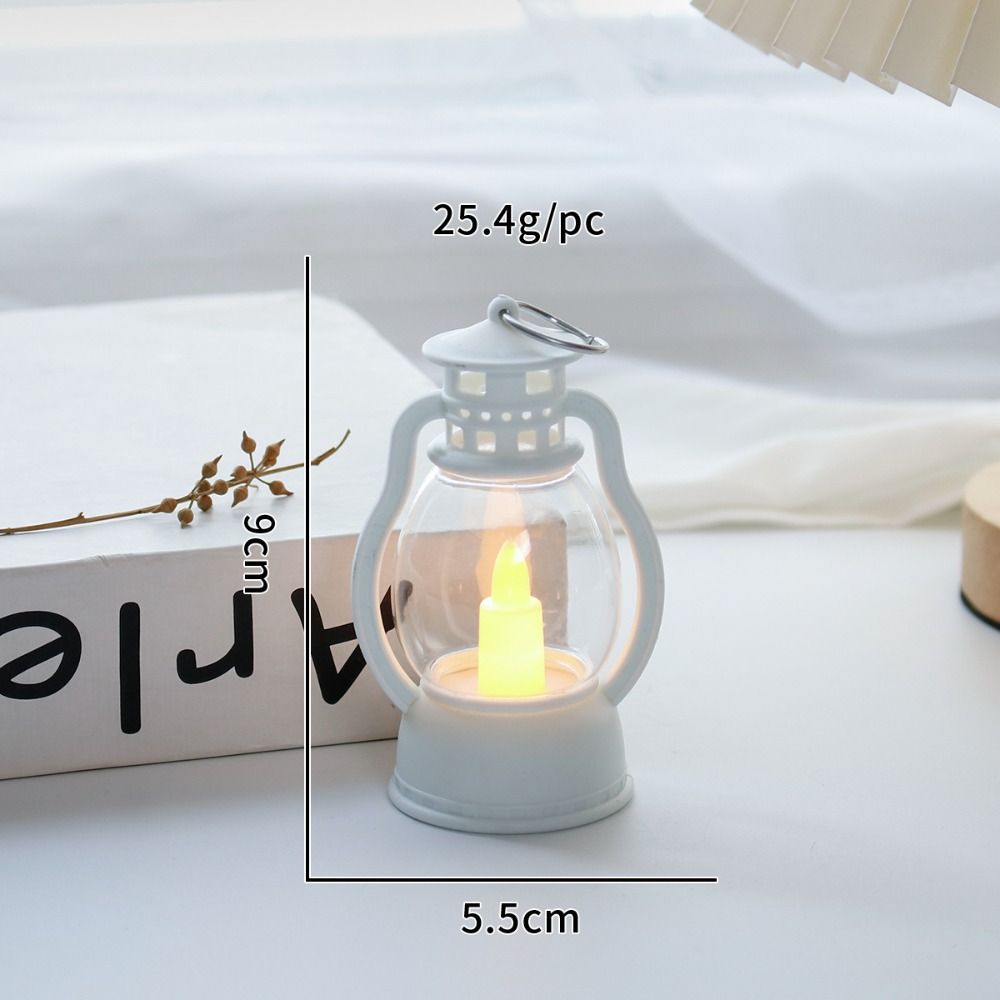 Portable LED Candle Light Retro LED Night Light Electronic Candle Lamp  For Halloween Festival Etc