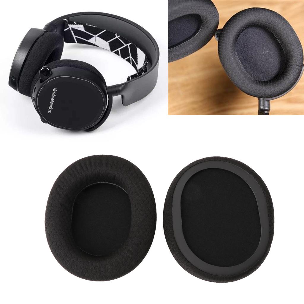 Qualified Repairing Sponge Earmuffs for Arctis 3 5 7 Headphone Covers Isolate Noise Covers