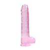 RealRock - Realistic dildo with balls 23 cm