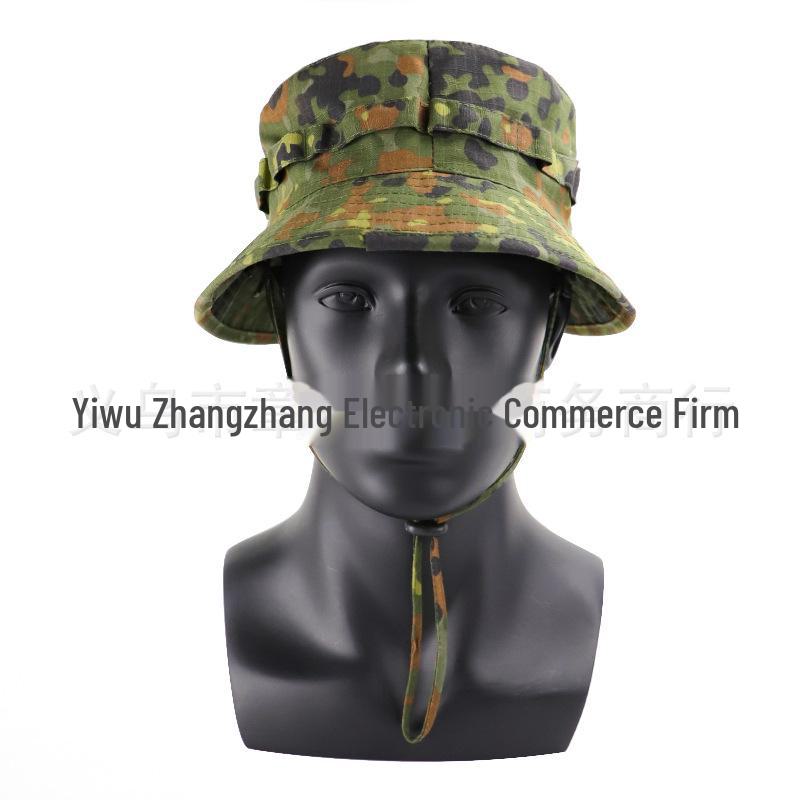 Męski Kapelusz Przeciwsłoneczny Outdoorowy Kamuflażowy - Styl Rybacki, Górski i Typu Basin