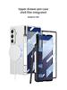 Samsung Fold 7 Wireless Charging Case: Magnetic Pen Holder, Creative Stand, Full Coverage Protection