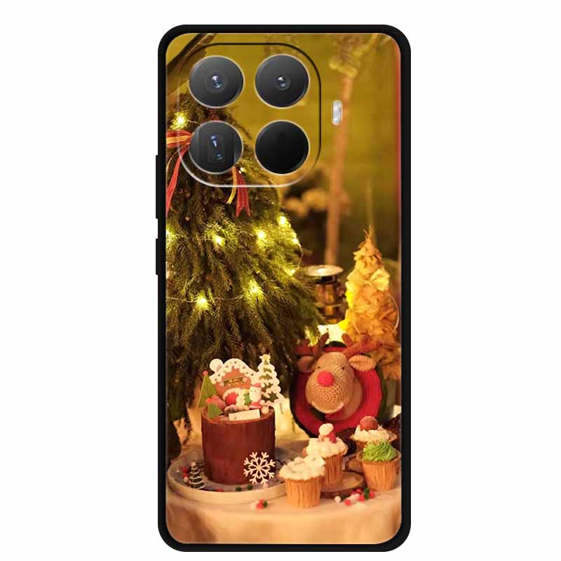 Christmas Case For Xiaomi 15T Pro Shockproof Soft Back Cover Silicone TPU Shell for Xiaomi 15 T pro Bumper Phone Protector Bags