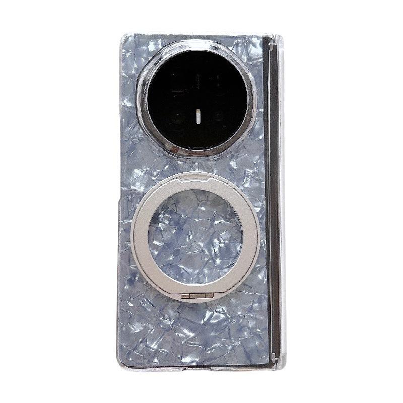 

Shell Pattern Magnetic Rotating Stand Case for Honor Magic V6 – Foldable Screen Protector Honor Magic V6