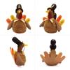 Turkey Figurine Statue for Thanksgiving Celebration Festival Tabletop Decoration Harvest Festival Holiday Ornament