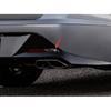 PVC Red Rear Fog Lamp Light Strip Trim 2PCS For Hyundai Sonata 2020 2021-2025