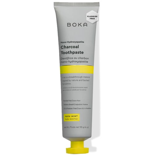 

Зубная паста Boka Charcoal - Наногидроксиапатит, без фтора, реминерализующая, для чувствительных зубов, отбеливающая - рекомендована стоматологами для взрослых, детей - Юзу